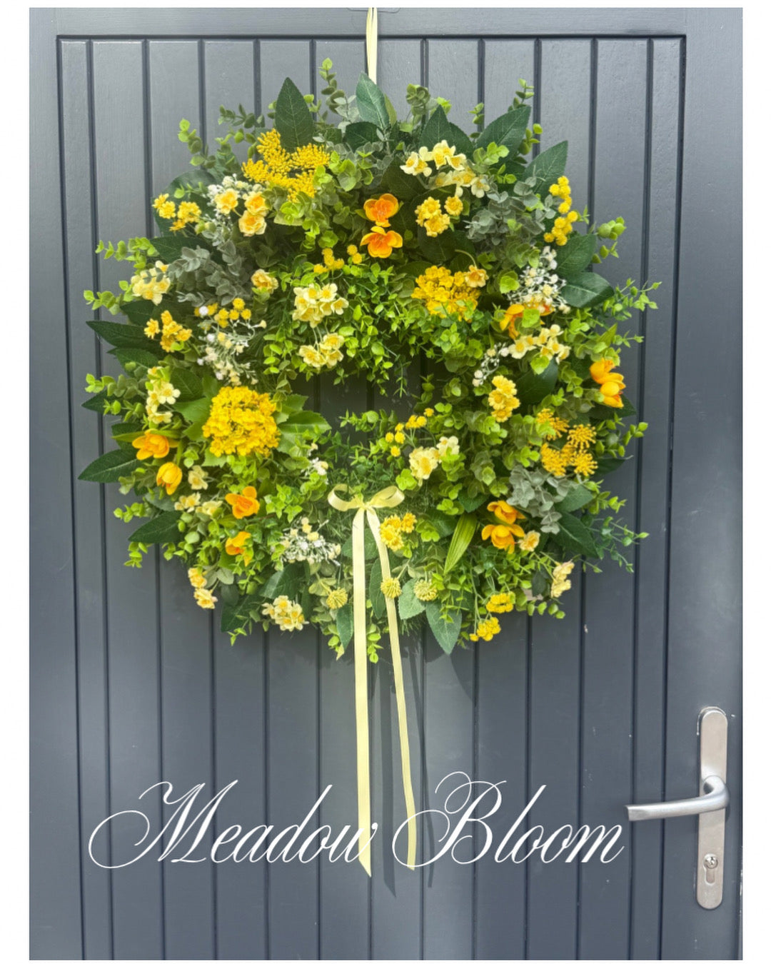 Meadow Bloom Door Wreath