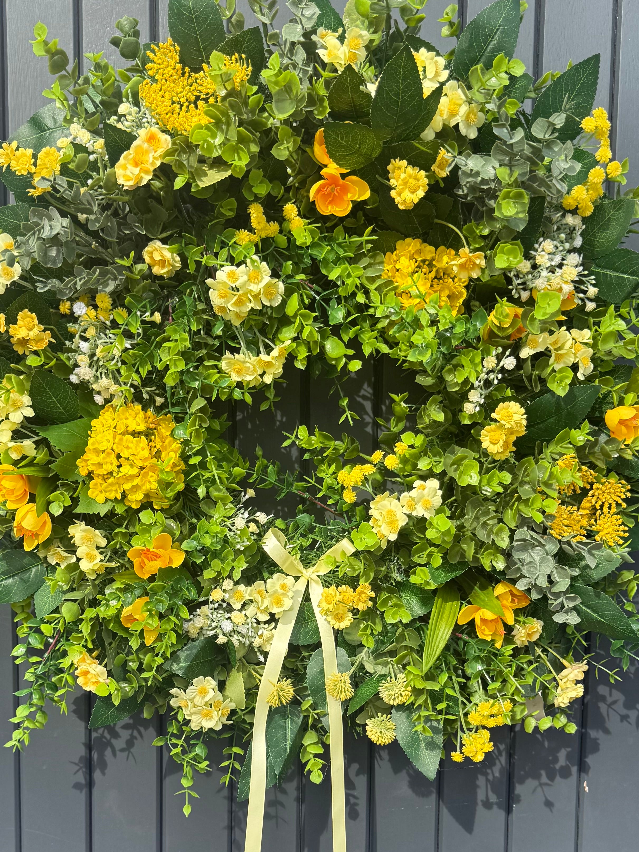 Meadow Bloom Door Wreath