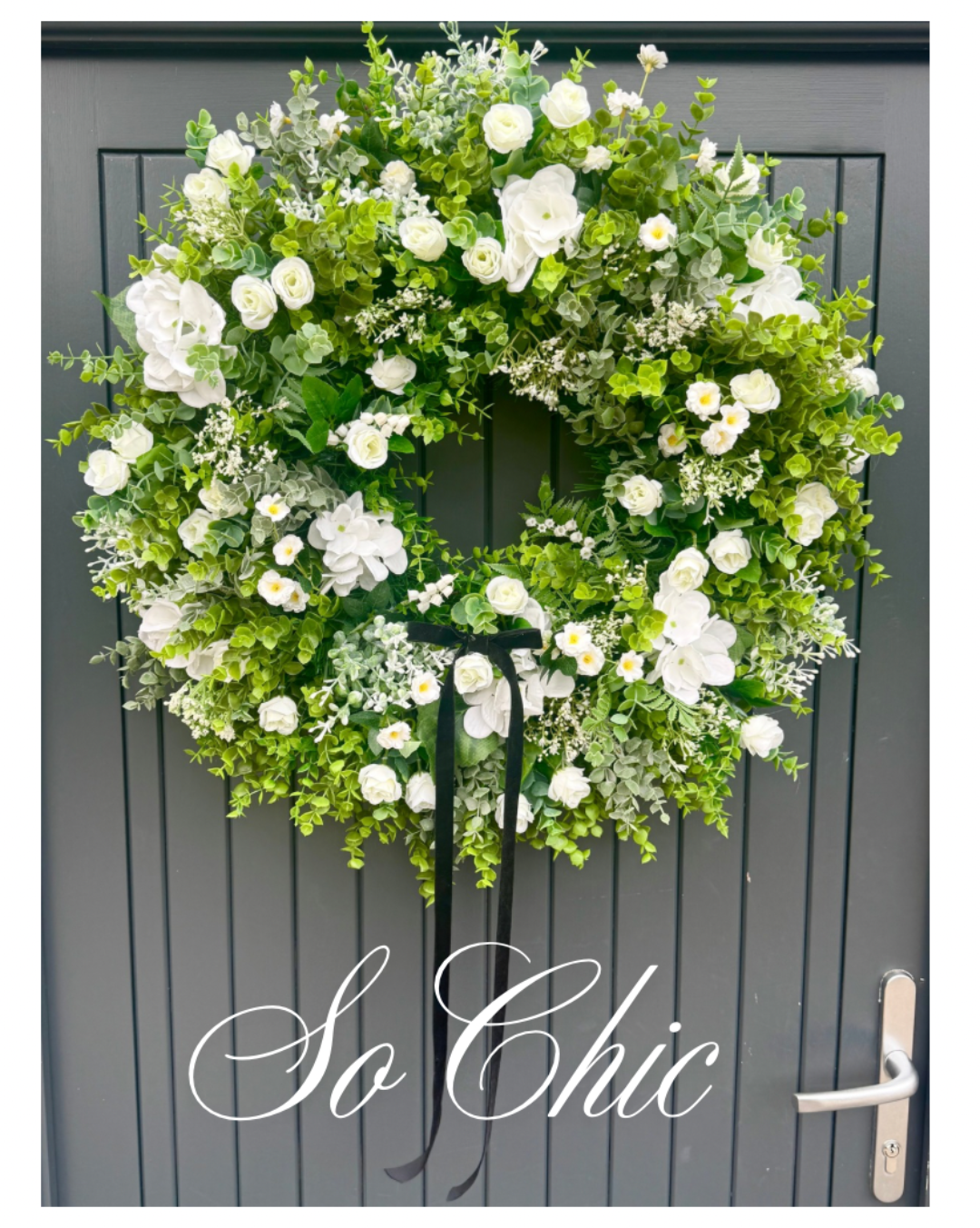 So Chic door wreath