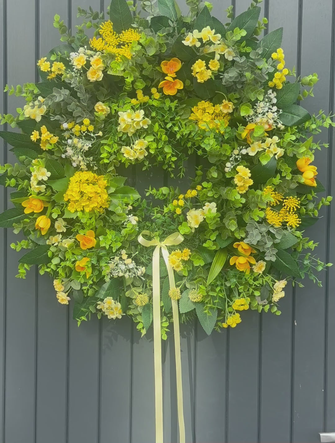 Meadow Bloom Door Wreath